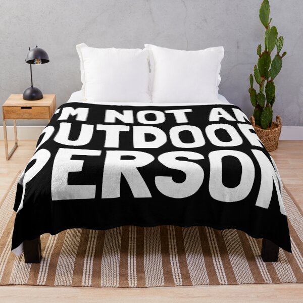 Item preview, I'm not an outdoor person. designed and sold by EnzoVectorism.