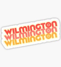 Wilmington, NC | Retro Stack Sticker