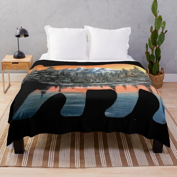 Item preview, Bear Mountain Silhouette designed and sold by SistersInArtN.