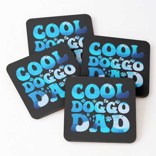 Item preview, Blue Cool Doggo Dad T-Shirt designed and sold by PetSafari.