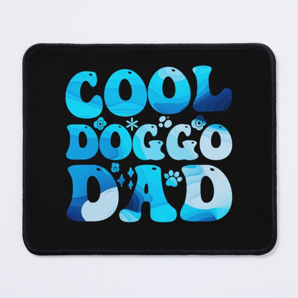 Item preview, Blue Cool Doggo Dad T-Shirt designed and sold by PetSafari.