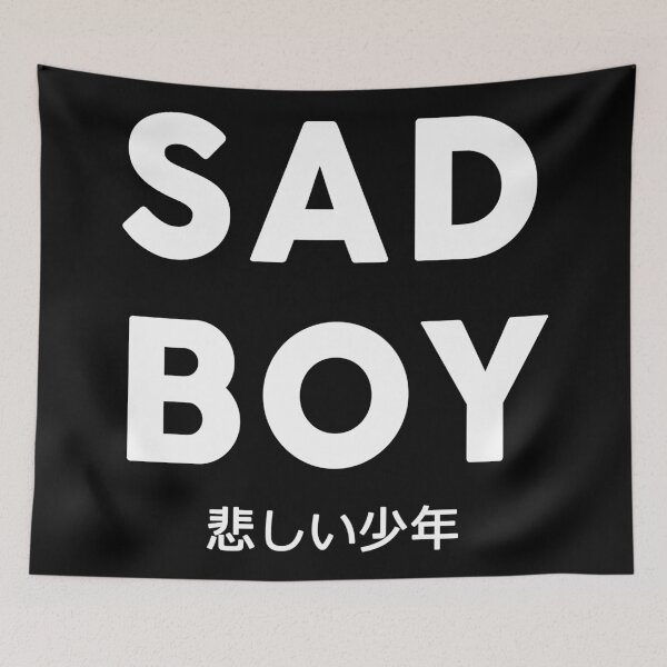 Item preview, Vaporwave Shirt - Sad Boy (Aesthetic) designed and sold by SenorFiredude.