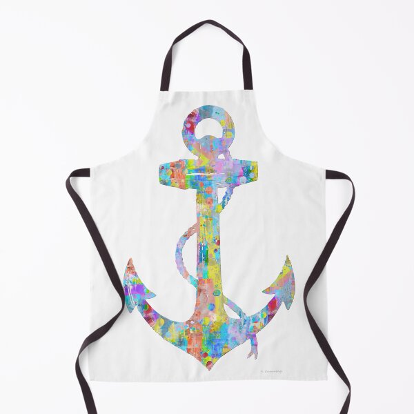 Item preview, Colorful Fresh Beach Anchor Art by Sharon Cummings designed and sold by Sharon Cummings Art.