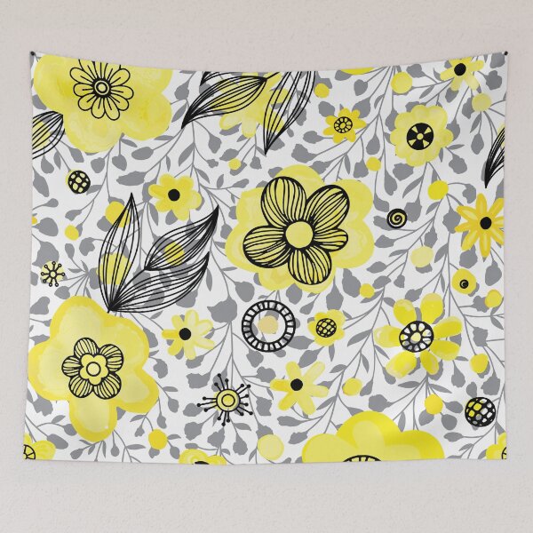 Item preview, Simple Doodle Flowers designed and sold by stylebytara.