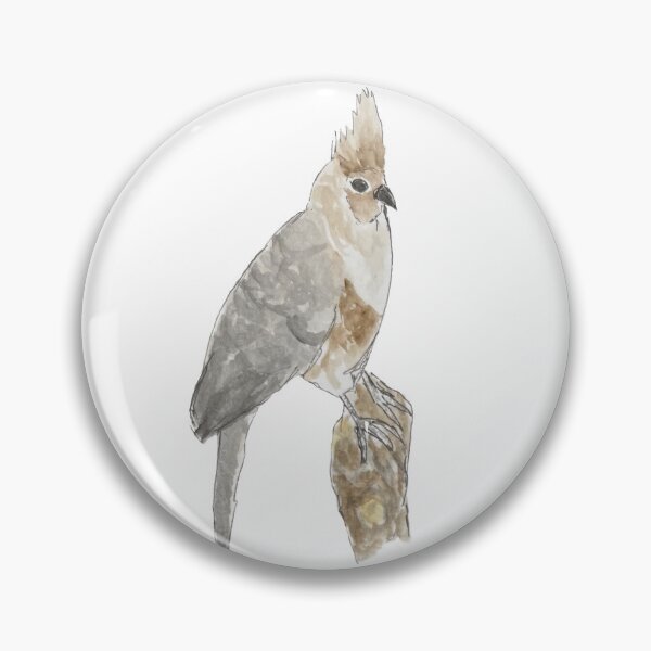 Artikelvorschau, Barefaced Go Away Bird Aquarell entworfen und verkauft von HeartandStars.