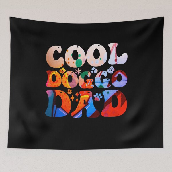 Item preview, Cool Doggo Dad Graffiti designed and sold by PetSafari.
