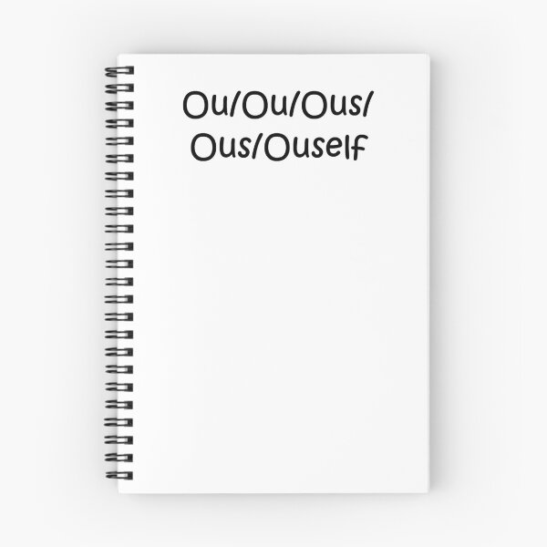 Item preview, Ou/Ou Full Pronouns  designed and sold by kiippers.