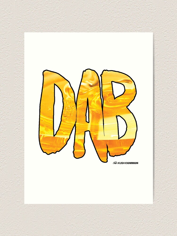 Alternate view of DAB Honey Art Print
