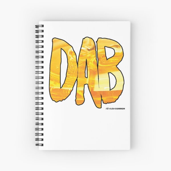 DAB Honey Spiral Notebook