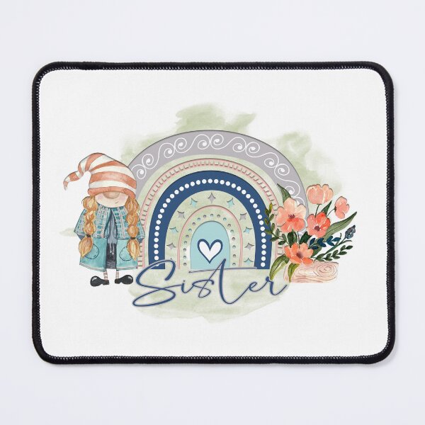Item preview, Sister Gnome for Mother's Day - Peach Gonk - Birthday Gift for Sister designed and sold by vividvariations.