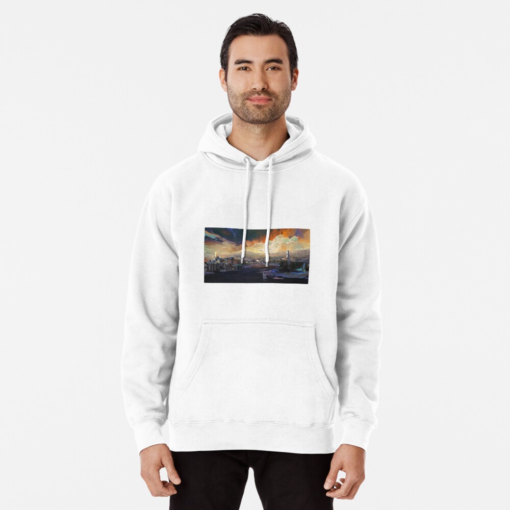 Item preview, Pullover Hoodie designed and sold by TooTiredToLive.