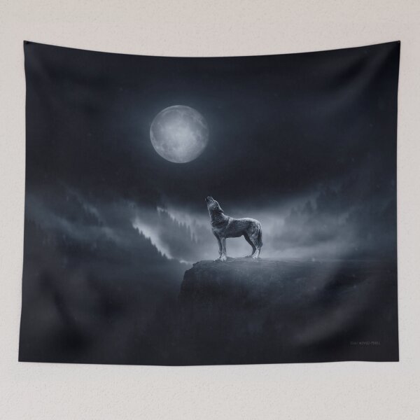 Item preview, Lone Wolf Midnight Howl designed and sold by Destroyed-Pixel.