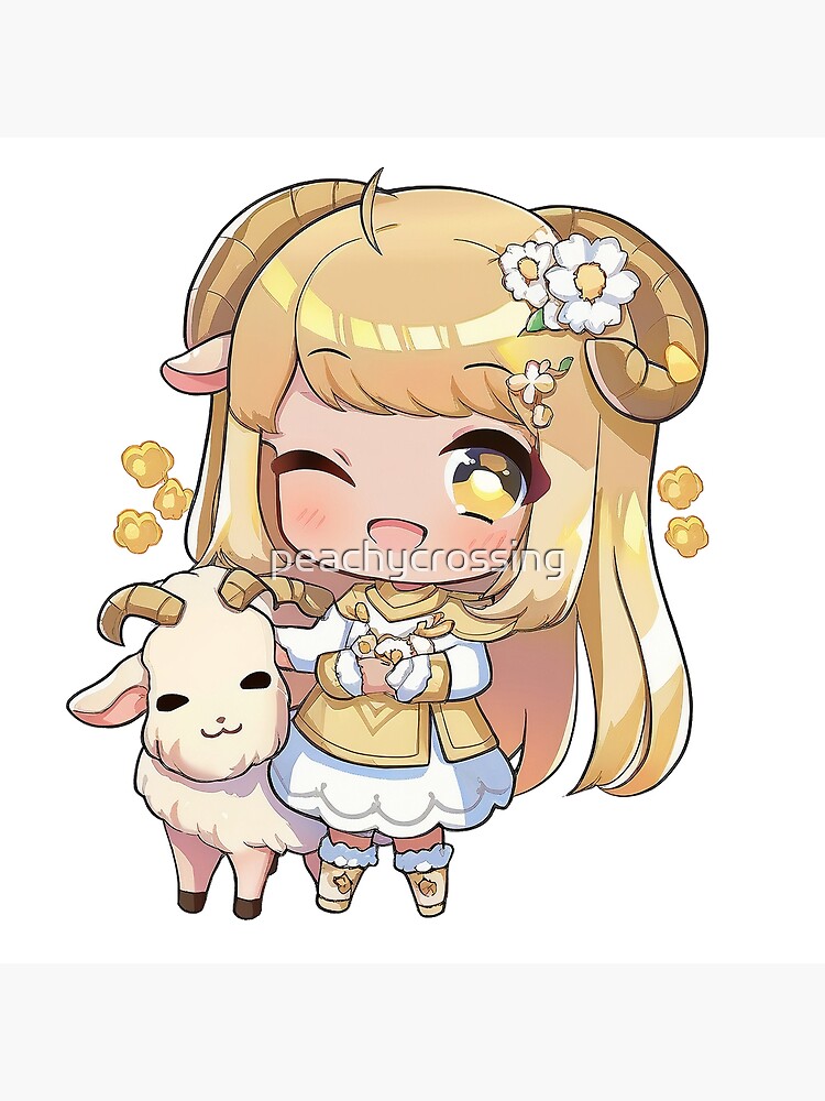 Chibi Anime Goat Cute by OyukiCherry on DeviantArt