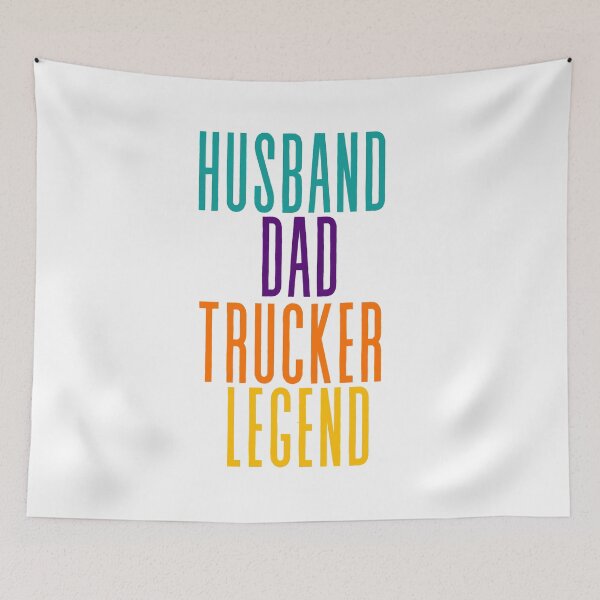 Item preview, husband dad trucker legend designed and sold by axoniej.