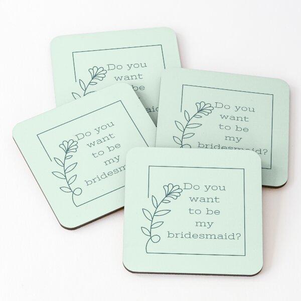 Item preview, Do you want to be my bridesmaid? - floral designed and sold by Laura_S _13.