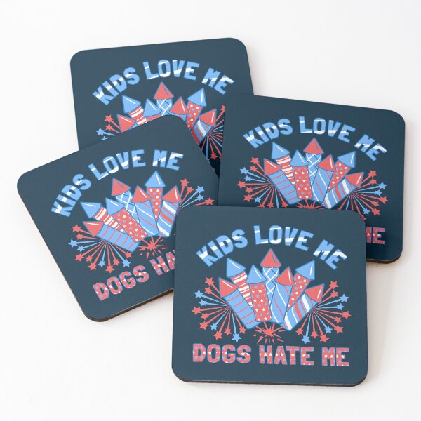 Item preview, Pyrotechnics Fireworks - Kids Love Me Dogs Hate Me designed and sold by Maria Garcia.
