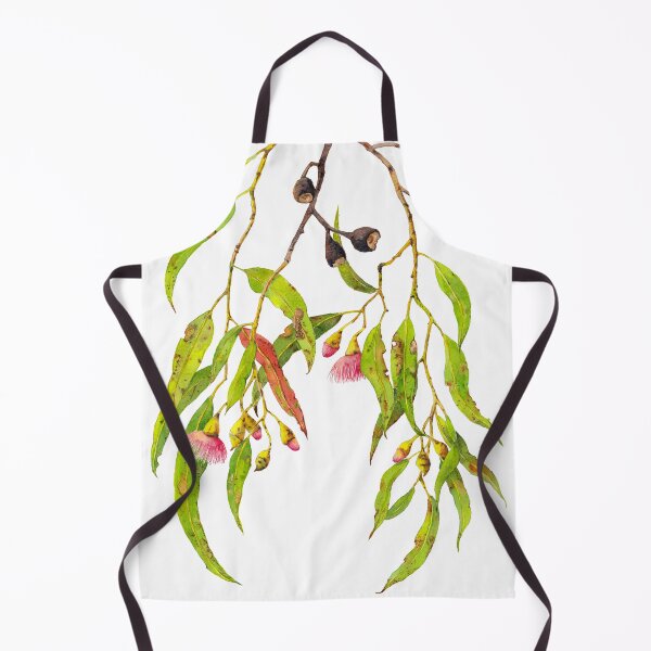 Item preview, Eucalyptus Tree Branch with Pink Gum Flowers designed and sold by Zoya Makarova.
