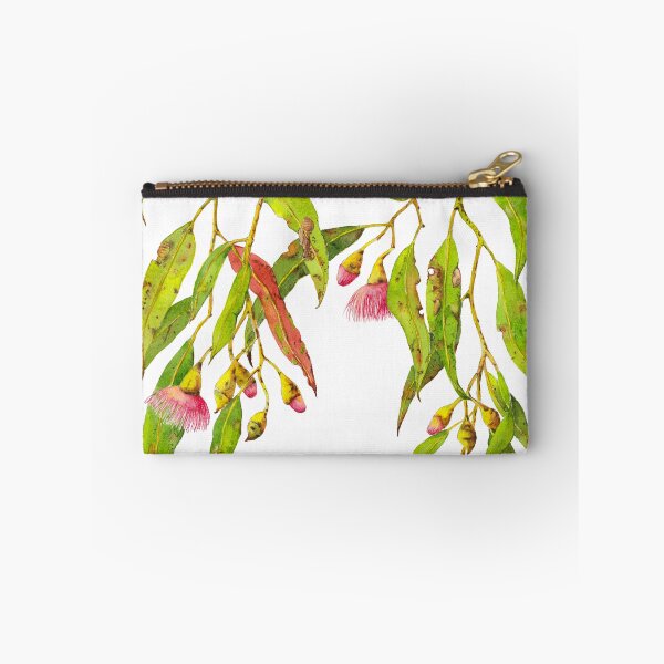Item preview, Eucalyptus Tree Branch with Pink Gum Flowers designed and sold by Zoya Makarova.