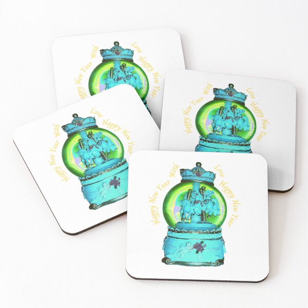 Item preview, Happy New Year With Love designed and sold by MyWay-Bilja.