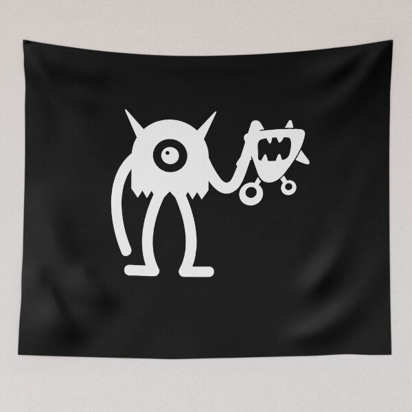 Item preview, Funny monster Sticker designed and sold by TamouStyle.