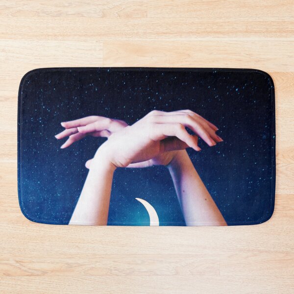 Item preview, Hands around glowing moon  designed and sold by Yasmine khalifa.
