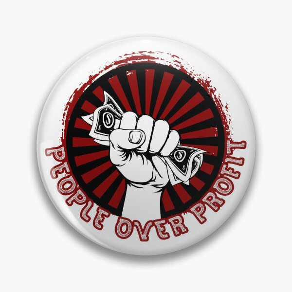 Item preview, People Over Profit designed and sold by LeftistLessons.