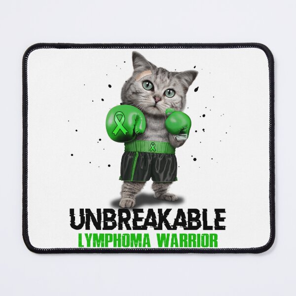 Item preview, Lymphoma Warrior - UNBREAKABLE - Lymphoma Ribbon designed and sold by EdithShop59.