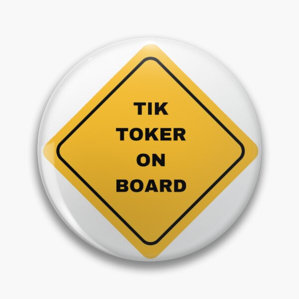 Item preview, Tik Toker On Board Sticker designed and sold by Ghettofarmer.