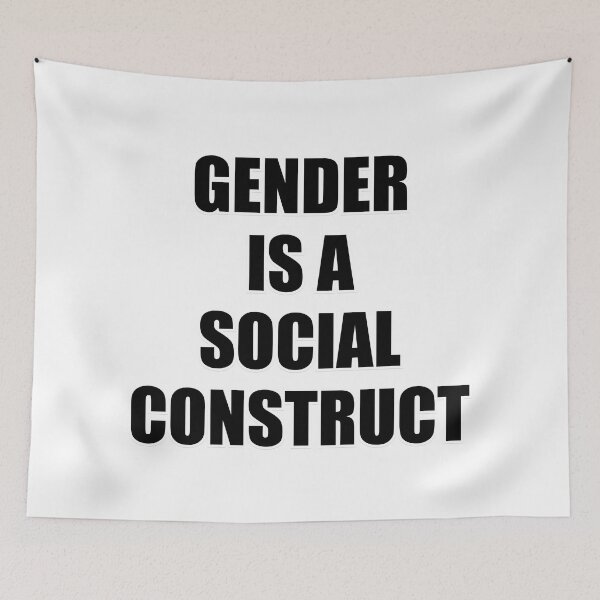 Item preview, Gender Is A Social Construct designed and sold by Inspirationmotivation.