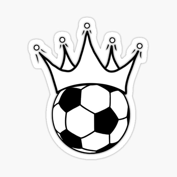 "Football is King" Sticker for Sale by JDIllustrations Redbubble
