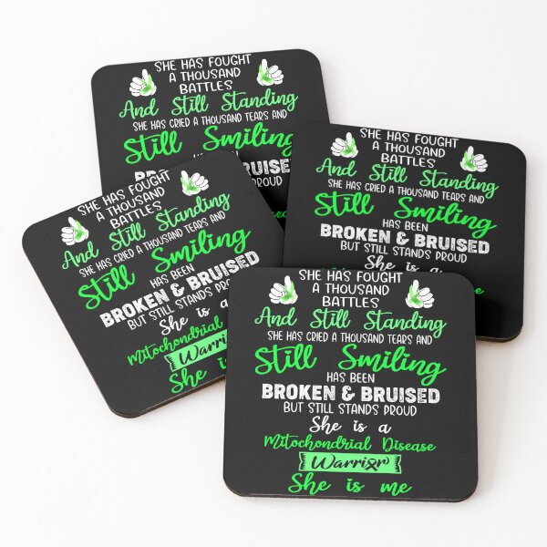 Item preview, Mitochondrial Disease Warrior SHE IS ME - Support Mitochondrial Disease Fighter Gifts designed and sold by Berriosly.
