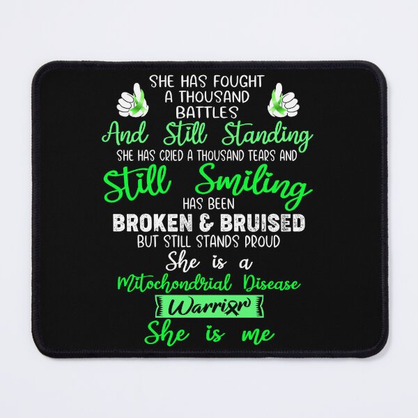 Item preview, Mitochondrial Disease Warrior SHE IS ME - Support Mitochondrial Disease Fighter Gifts designed and sold by Berriosly.