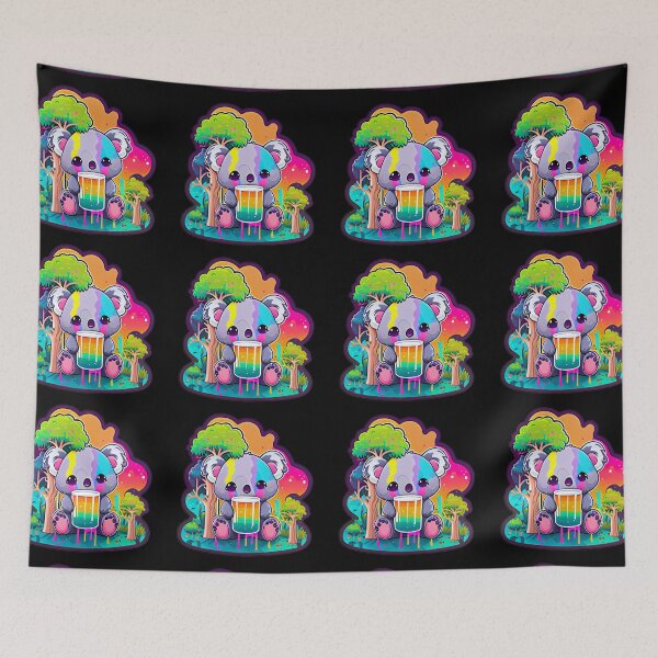 Item preview, Koala Drinking Bubble Tea designed and sold by Black-Glove.