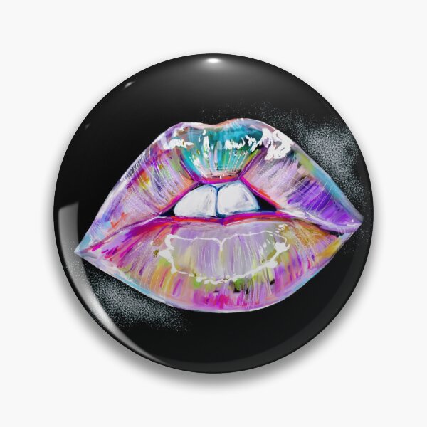 Item preview, Rainbow Lip Drawing designed and sold by Arabelle Dov.