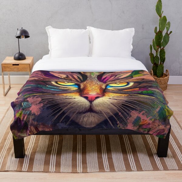 Item preview, Contemporary Cat Portrait - 1 designed and sold by Julia Rudens.