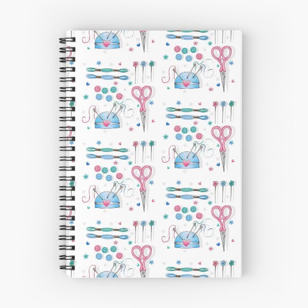 Item preview, Embroidery Supplies Sticker Illustration designed and sold by bellamells.