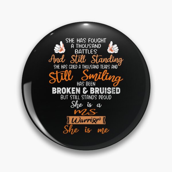 Item preview, MS Warrior SHE IS ME - Support MS Fighter Gifts designed and sold by Berriosly.