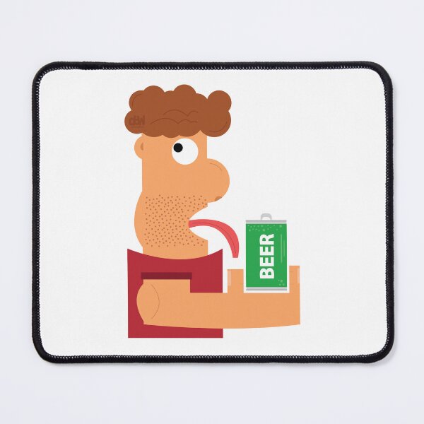 Item preview, I love Beer Meme Funny Lick Fav Beer Brand Can Graphic Design Animated LOL designed and sold by doseofwin.