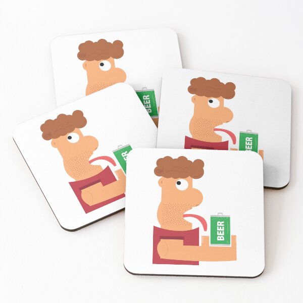 Item preview, I love Beer Meme Funny Lick Fav Beer Brand Can Graphic Design Animated LOL designed and sold by doseofwin.