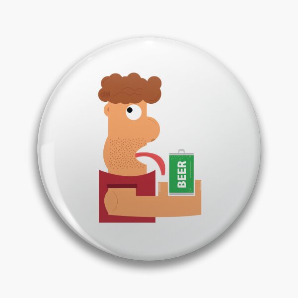 Item preview, I love Beer Meme Funny Lick Fav Beer Brand Can Graphic Design Animated LOL designed and sold by doseofwin.