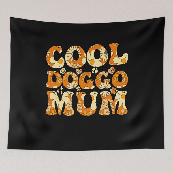 Item preview, Hippie Cool Doggo Mum designed and sold by PetSafari.