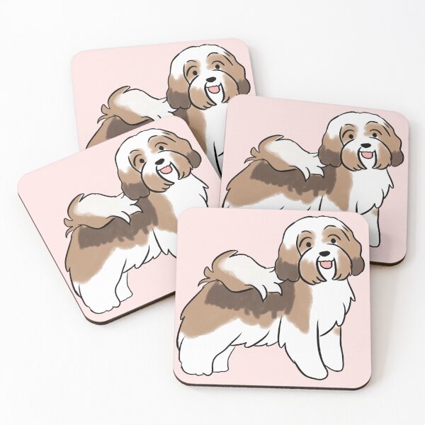 Item preview, Cute havanese illustration  designed and sold by Yarafantasyart.