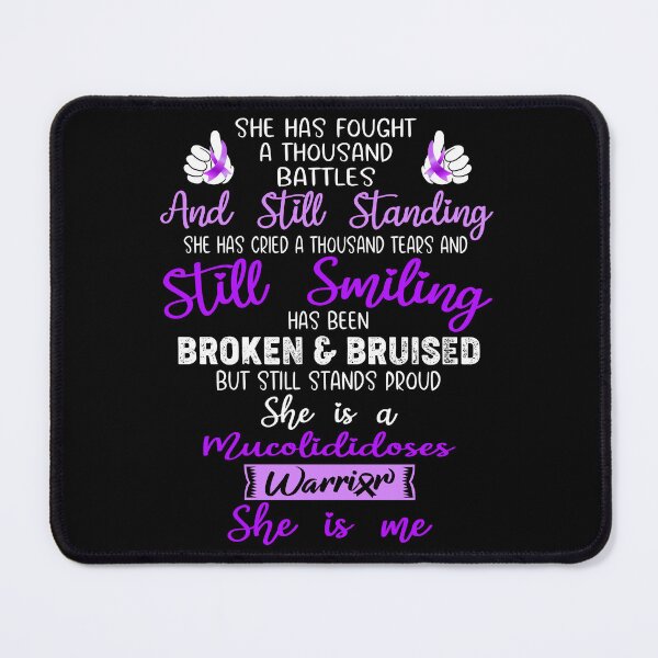 Item preview, Mucolididoses Warrior SHE IS ME - Support Mucolididoses Fighter Gifts designed and sold by Berriosly.