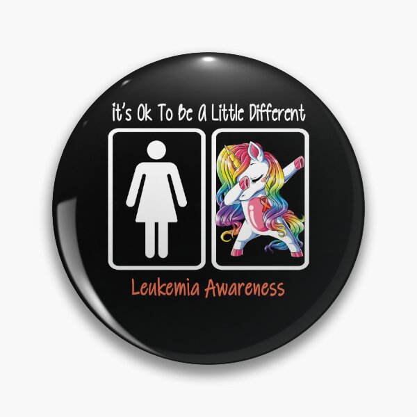 Item preview, Leukemia Awareness - It is Ok To Be A Little Different designed and sold by RekaJoJo.
