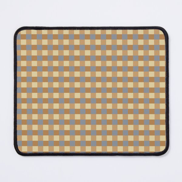 Item preview, Blue, Tan, Orange Gingham Check Pattern designed and sold by Gsallicat.