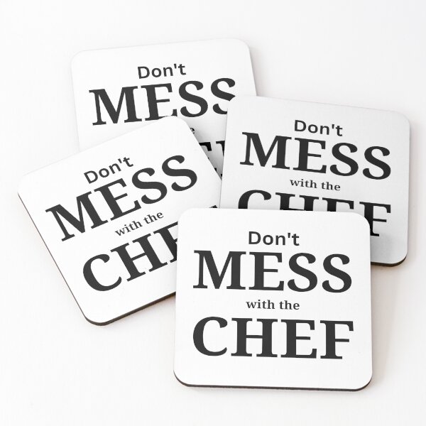 Item preview, Don't Mess With The Chef! Great Advice For Any Kitchen! designed and sold by joysandone.
