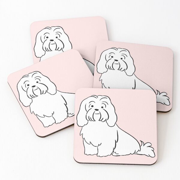 Item preview, Cute havanese illustration  designed and sold by Yarafantasyart.
