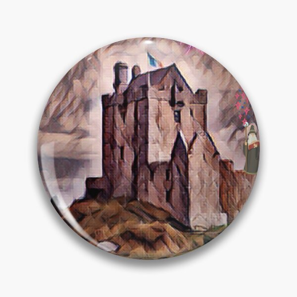 Item preview, wizard spellbook with castle designed and sold by LGMmugsdesign.