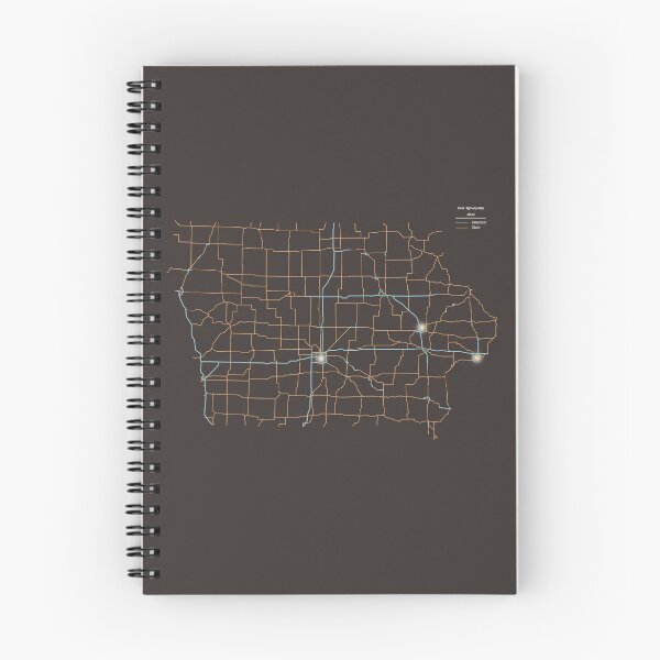Item preview, Iowa Highways designed and sold by FinlayMcNevin.