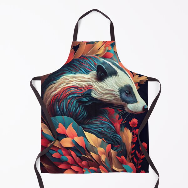 Item preview, The Colorful Badger - Deep in the forest designed and sold by Earth Celebration Designs.
